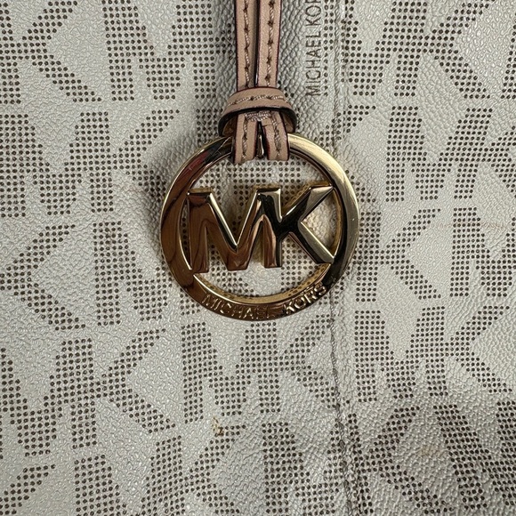 Michael Michael Kors Brown and Beige Shoulder Bag - Picture 5 of 7